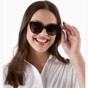 Kate Spade Black Samantha Sunglasses